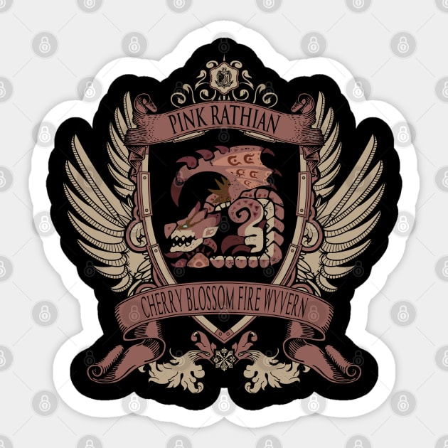 PINK RATHIAN - LIMITED EDITION Sticker by Exion Crew